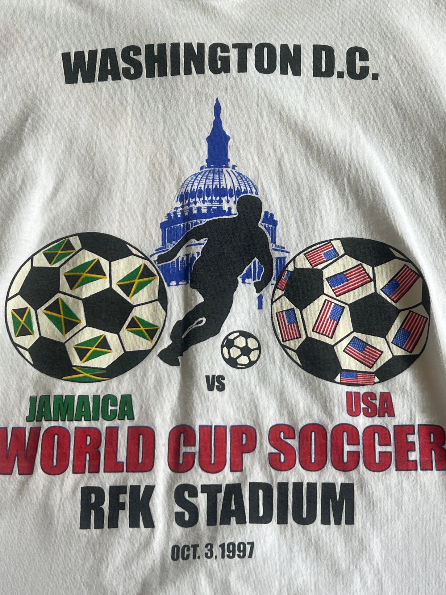 1997 World Cup Qualifier Jamaica Tshirt, Size XL