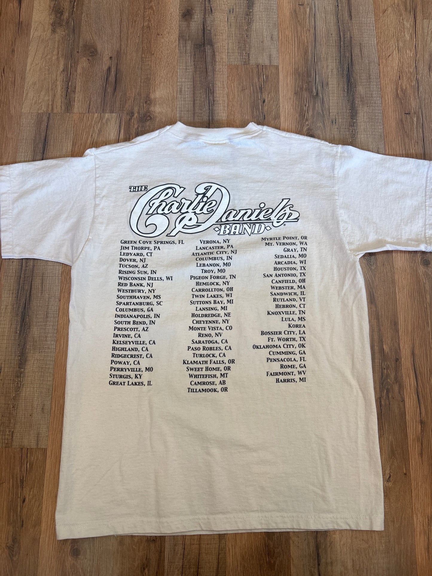 2000s Charlie Daniels Band Tour TShirt, Size Medium