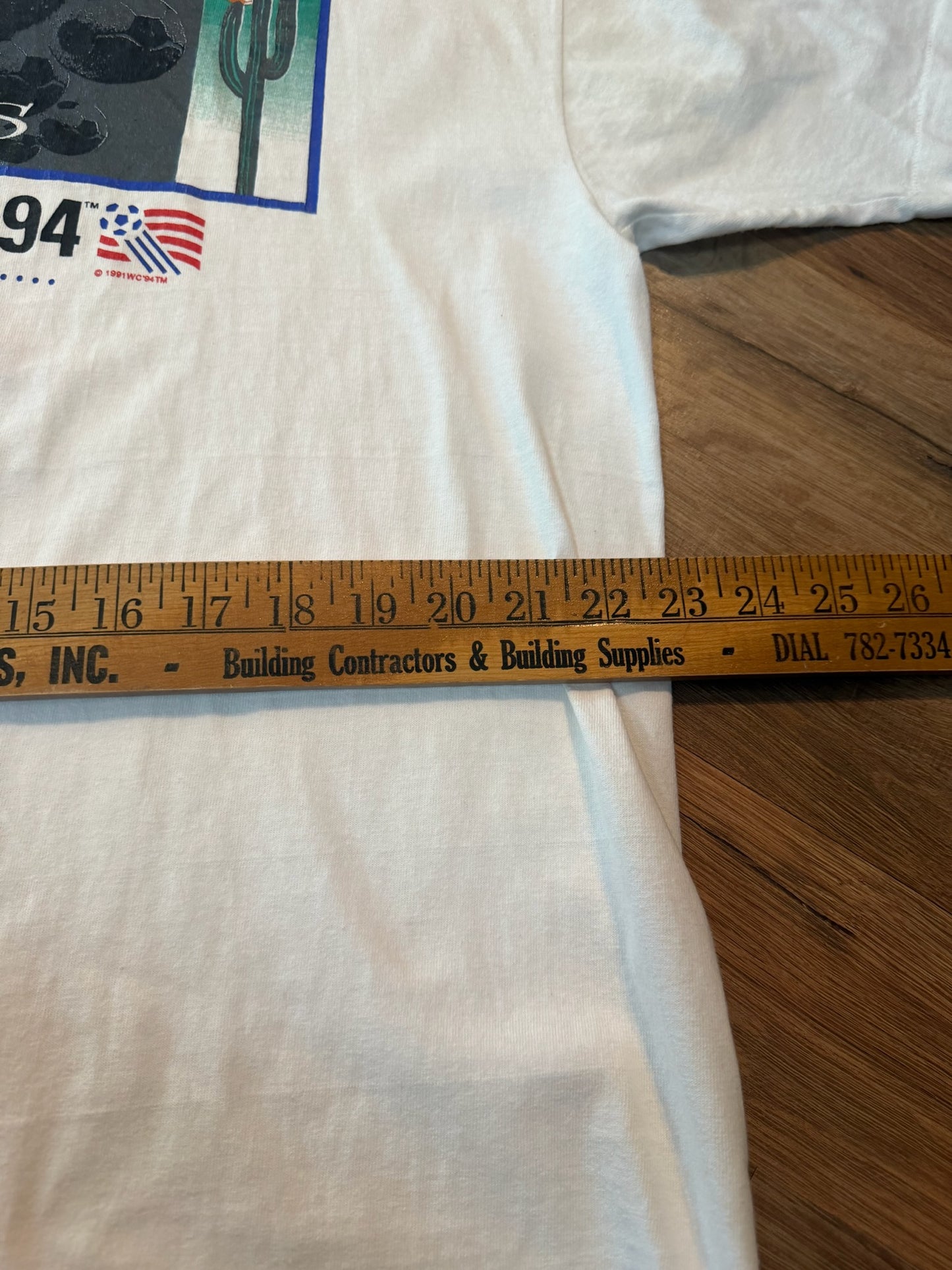 Dallas 1994 FIFA World Cup Soccer Tshirt, Size XL