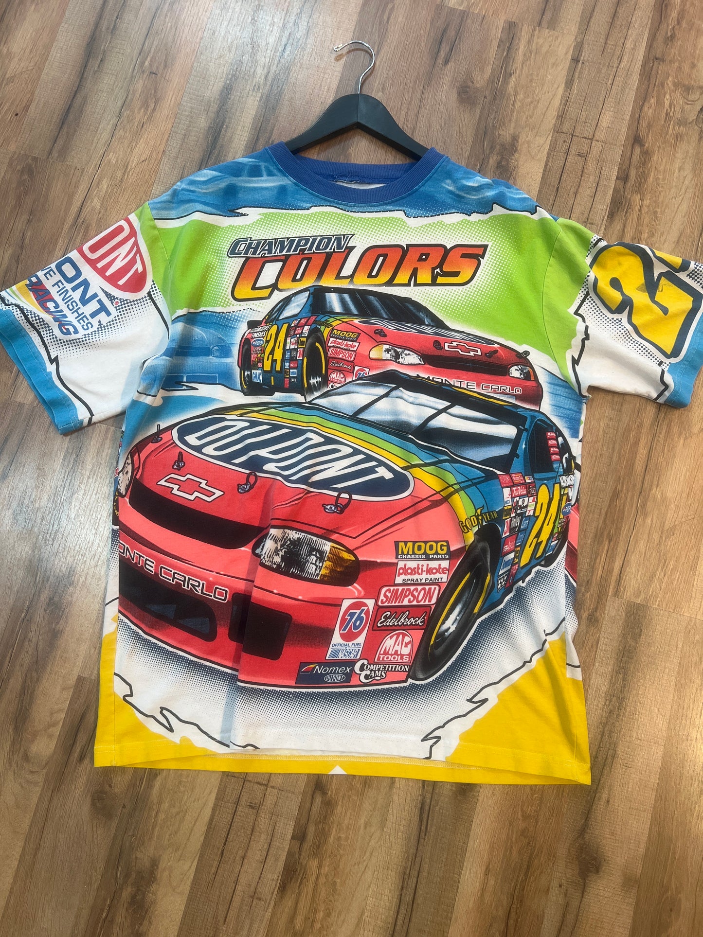 1996 NASCAR Jeff Gordon All Over Print AOP, Size XL