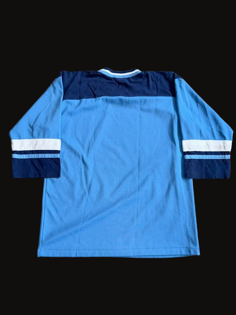 University of North Carolina Chapel Hill Hockey Jersey Style Shirt Youth XL Blue