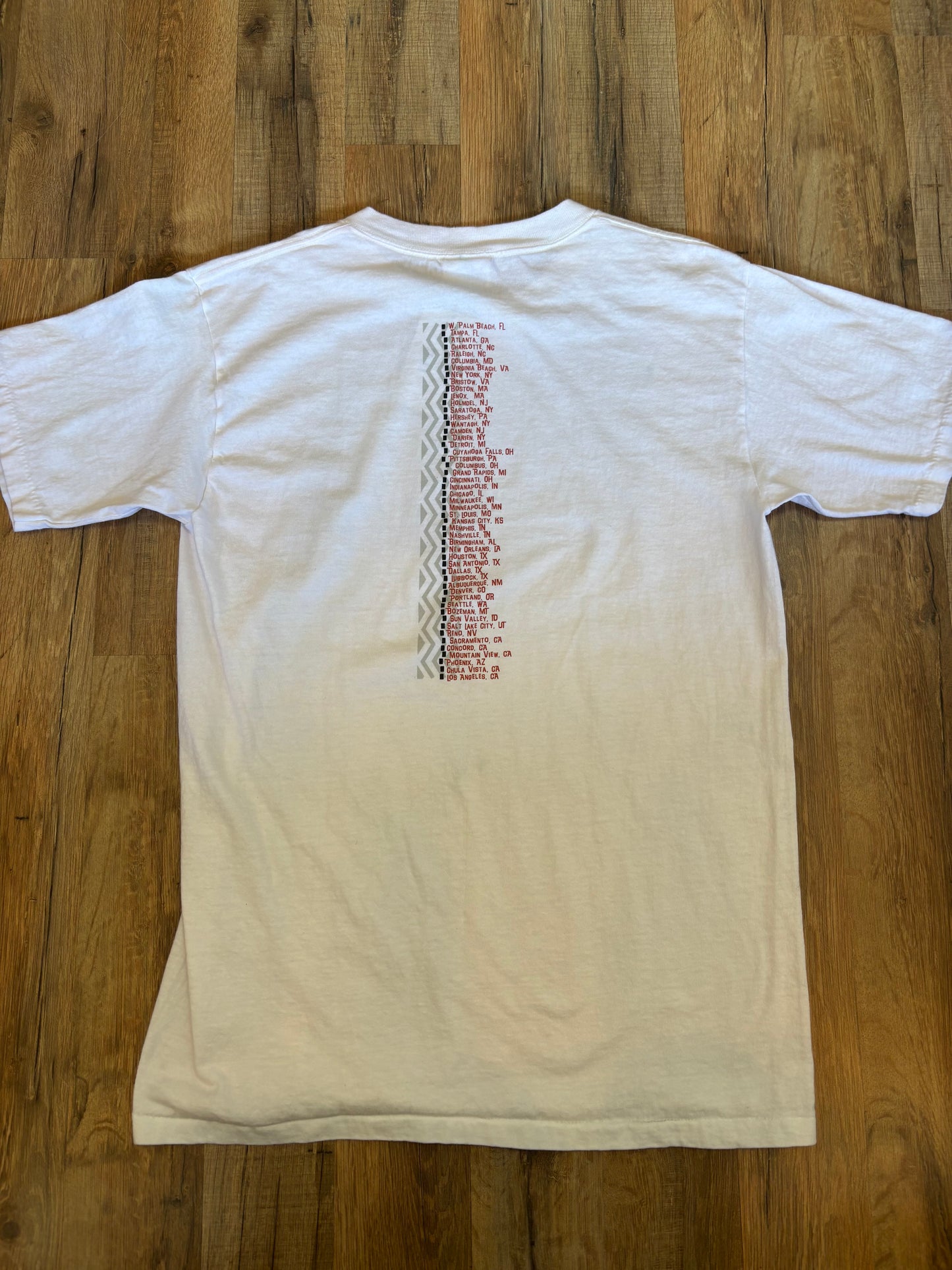 2000s James Taylor & Band 2001 Pullover Tour TShirt Single Stitch, Size Medium