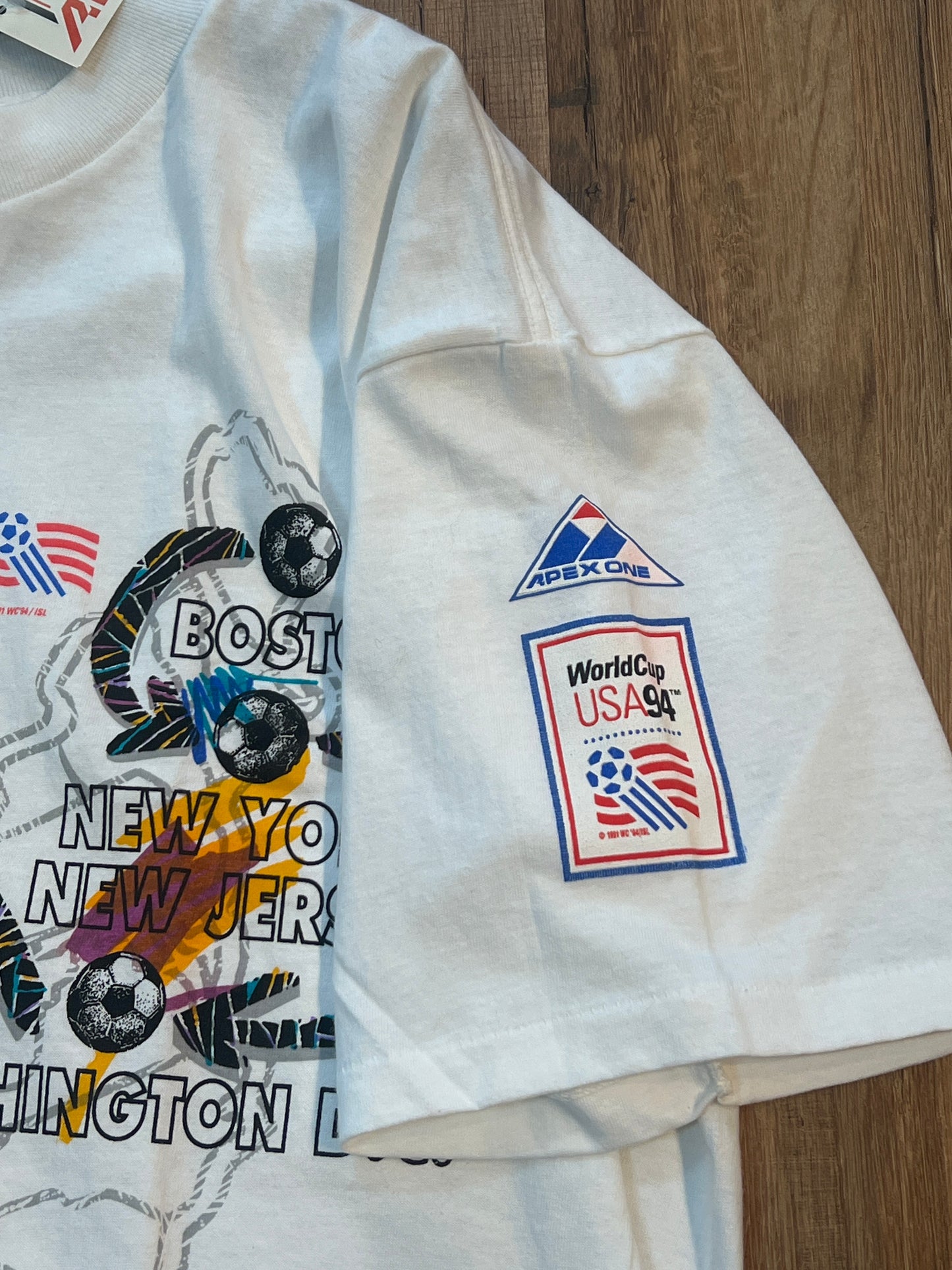 NWT 1994 World Cup USA Tshirt, Size Large