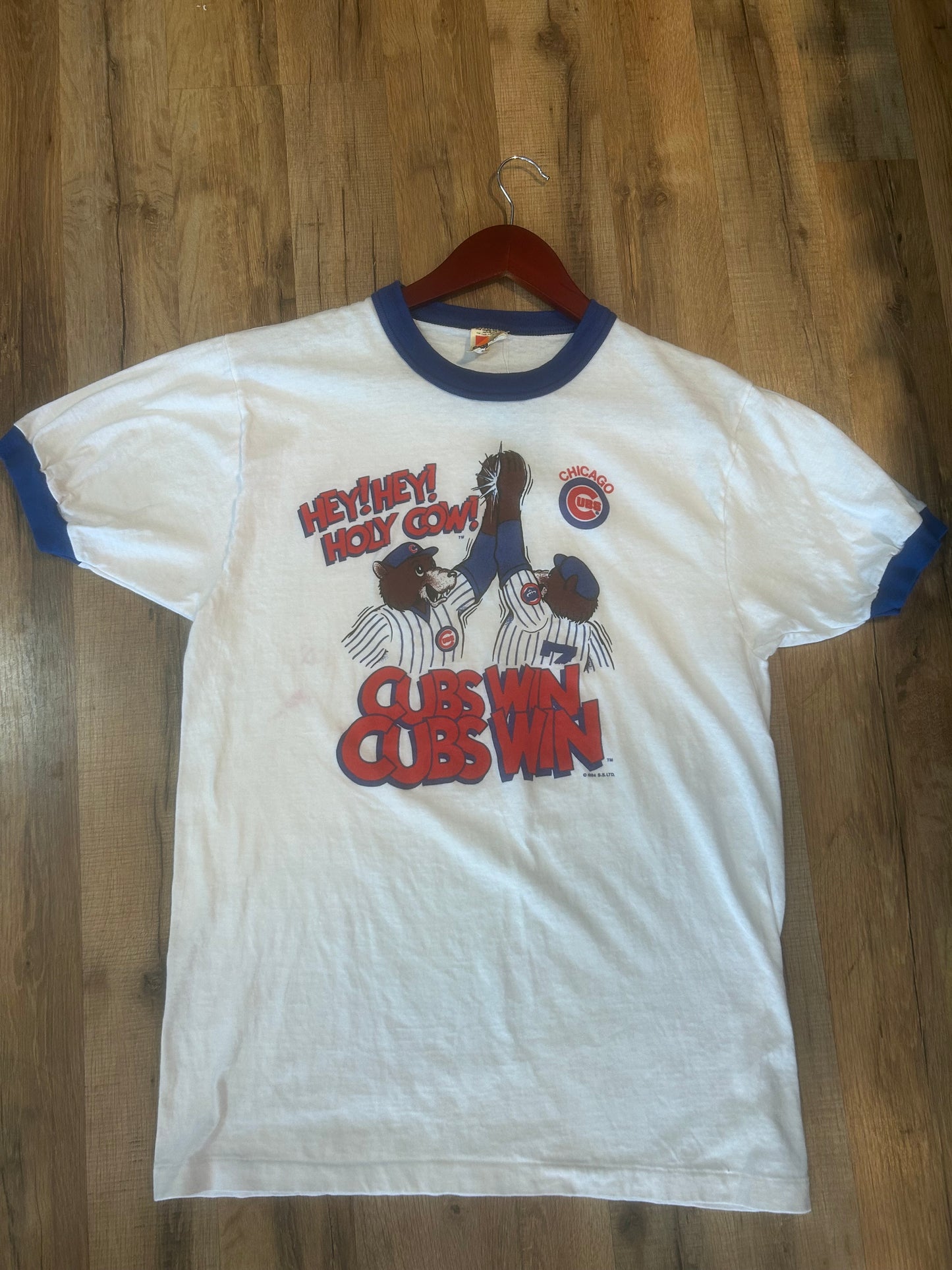 1984 Chicago Cubs Tshirt, Size L