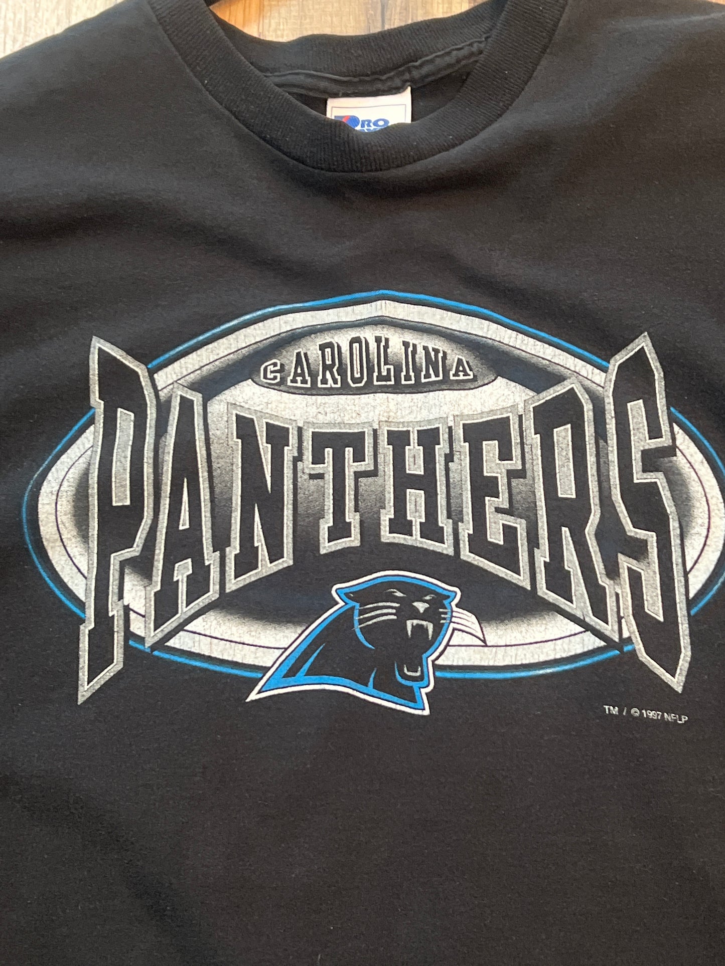 1996 Carolina Panthers Tshirt, Size XL