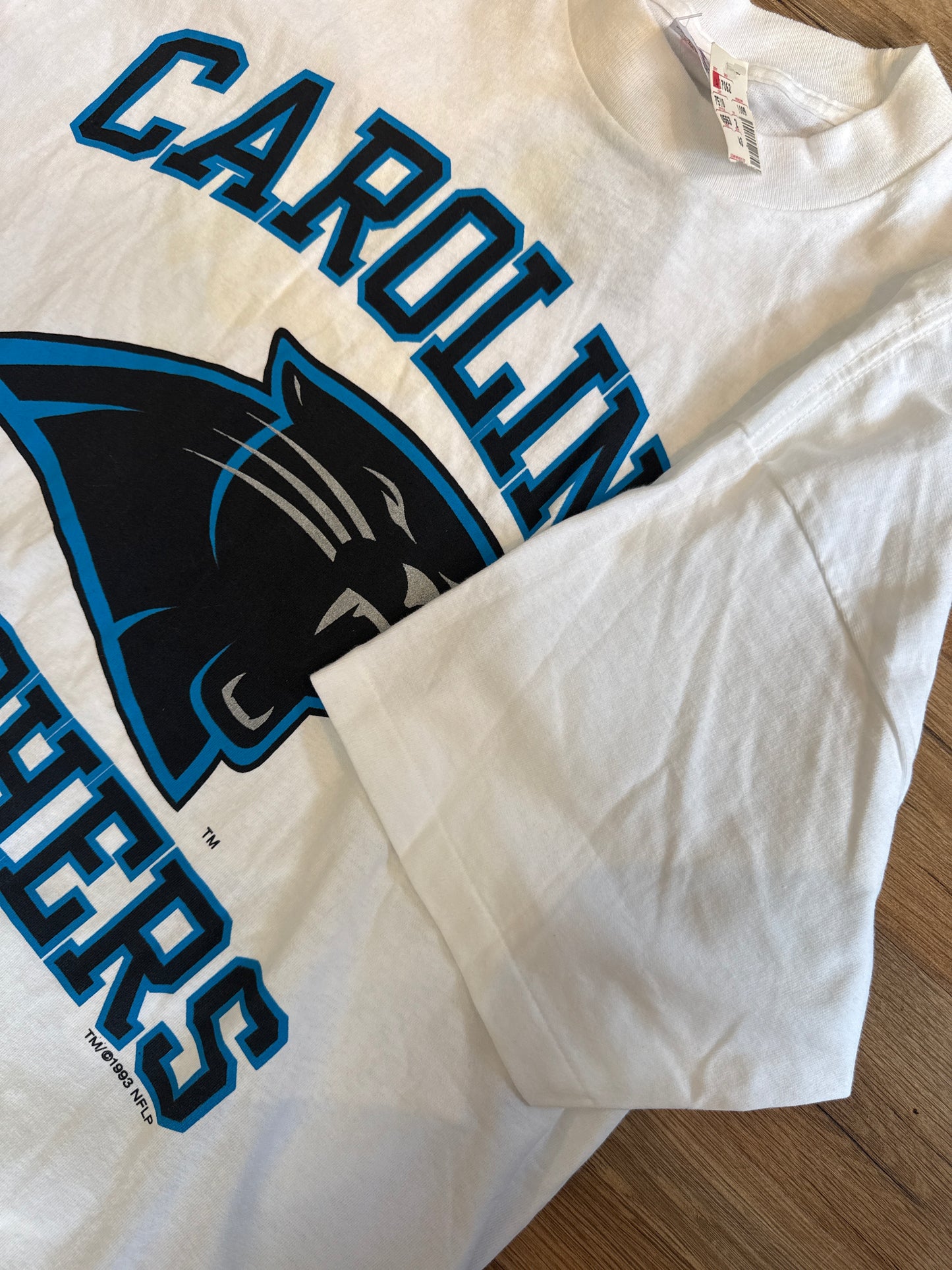 1993 Carolina Panthers Tshirt NWT, Size XL