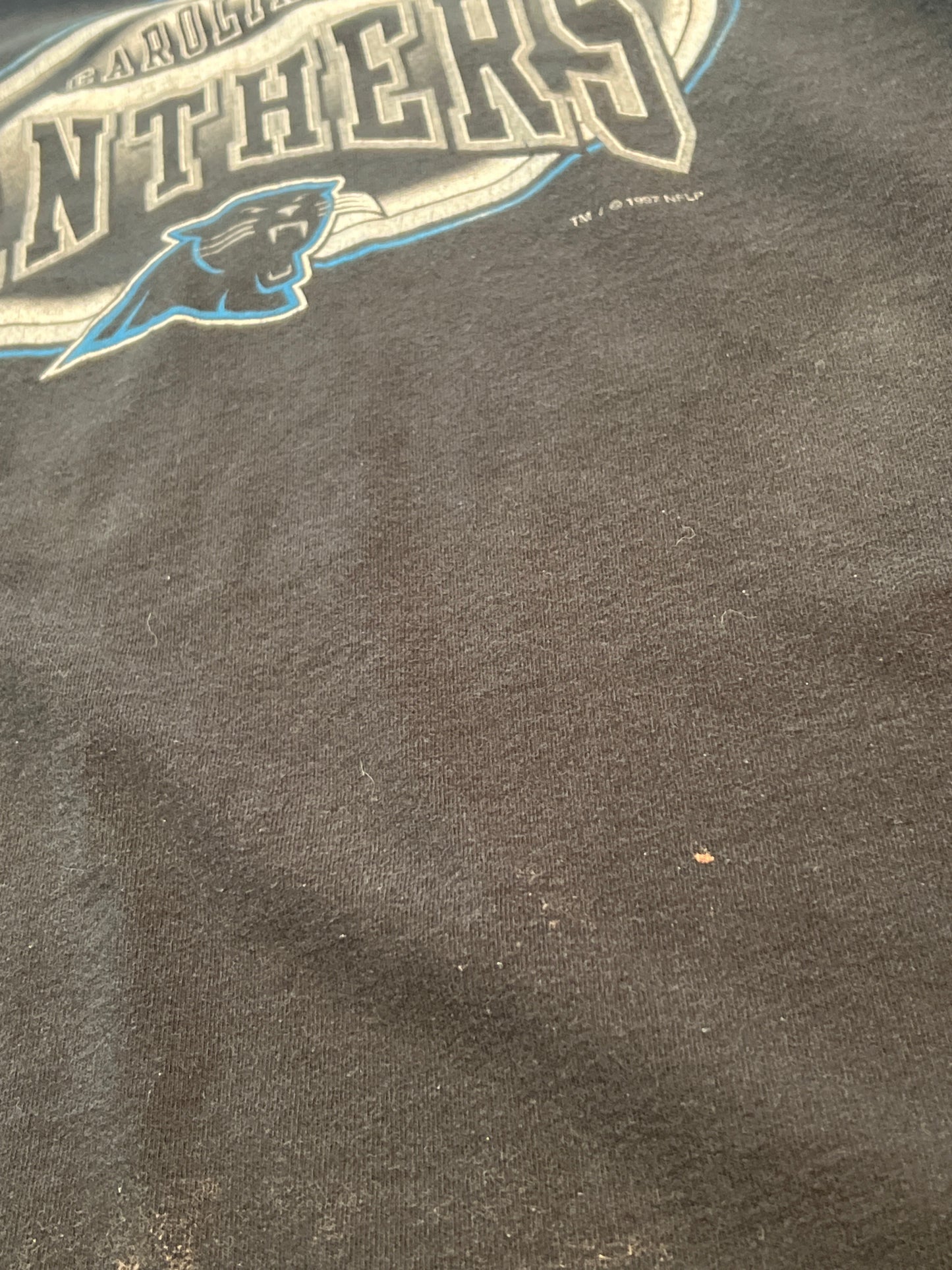 1996 Carolina Panthers Tshirt, Size XL