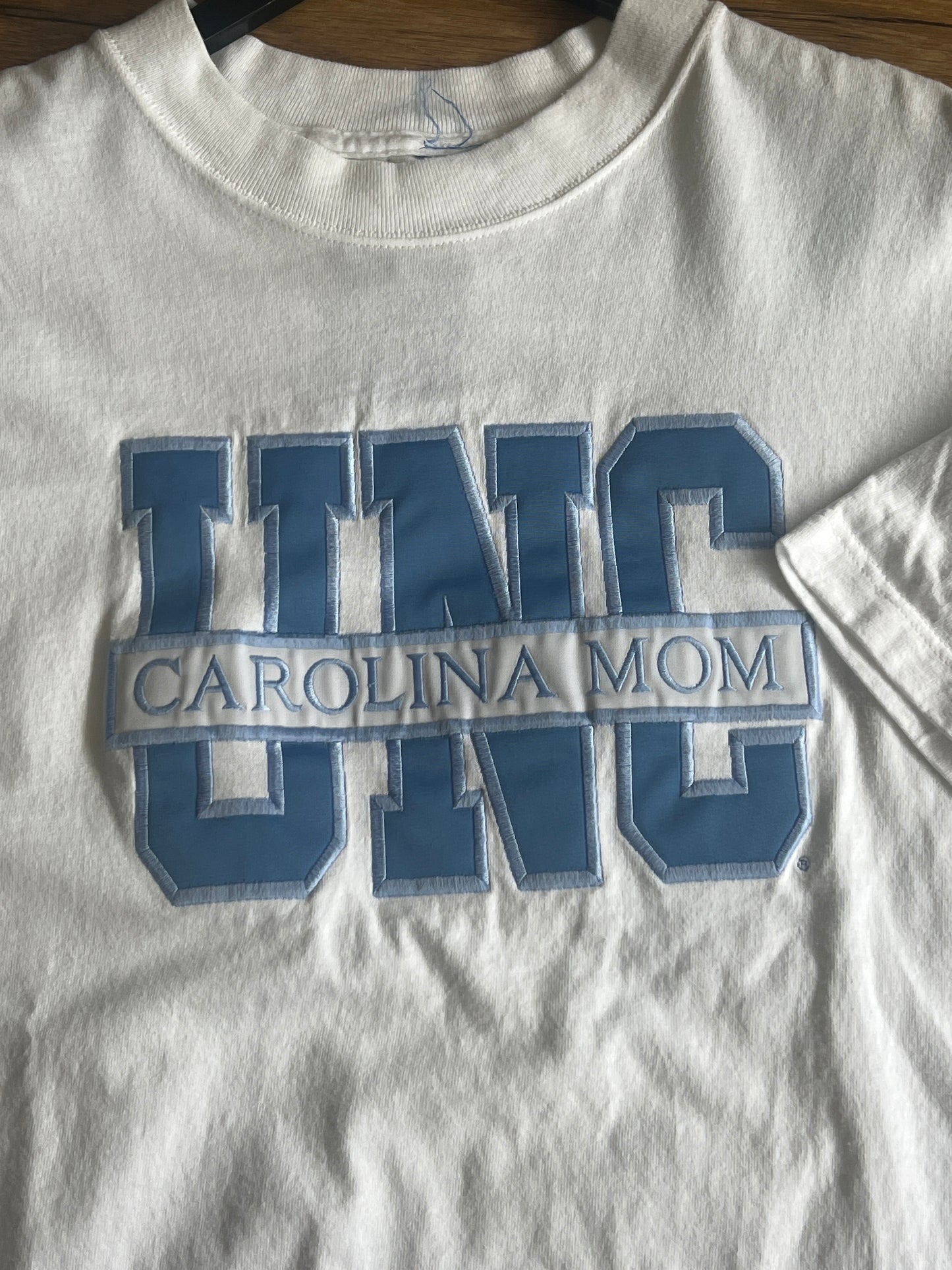 90s UNC Tar Heels Mom Tshirt, Size XXL