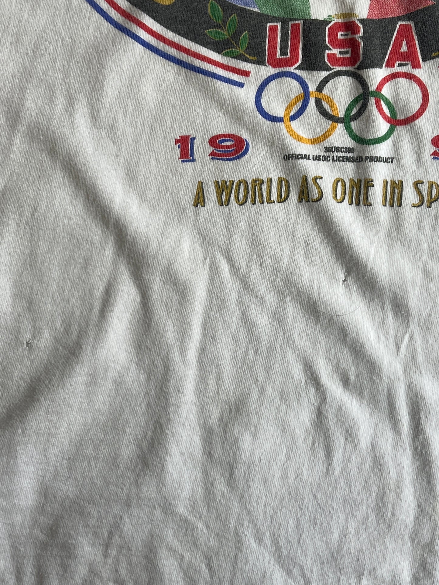 1996 Atlanta Olympics Tshirt, Size XL