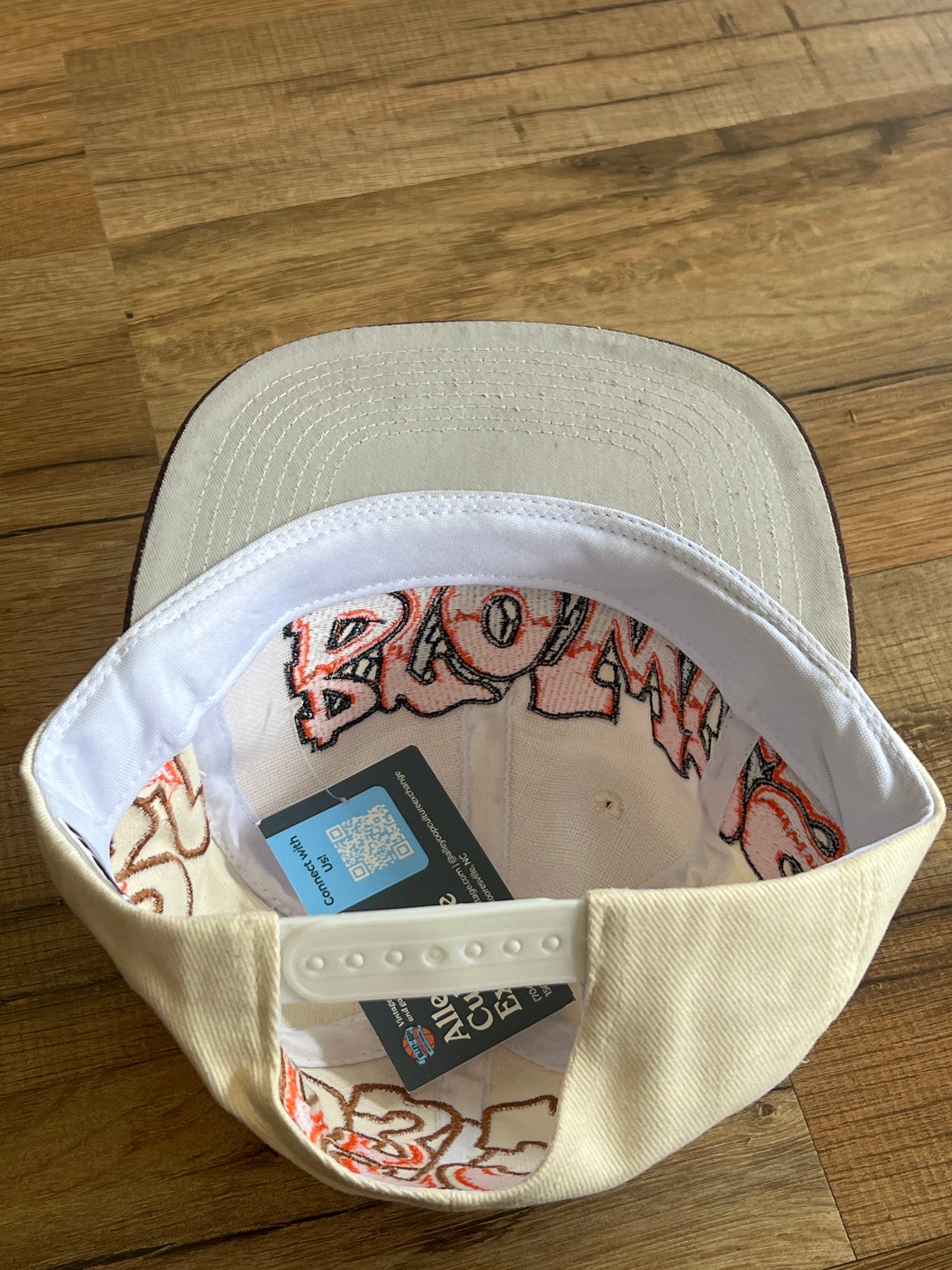 90s Cleveland Browns Graffiti Hat