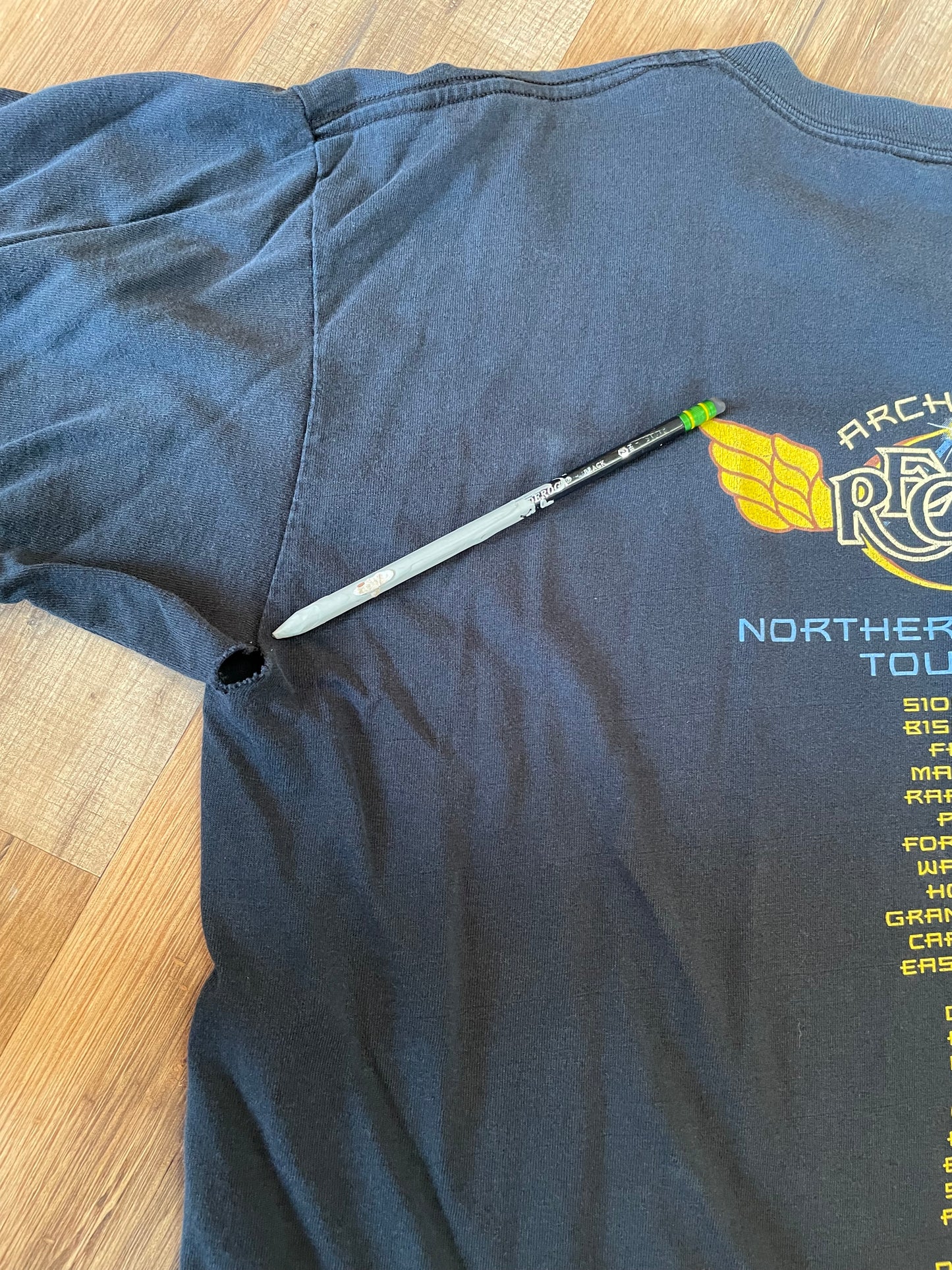 2002 StuxRFO Northern Exposure Tour Black T-Shirt Size XL