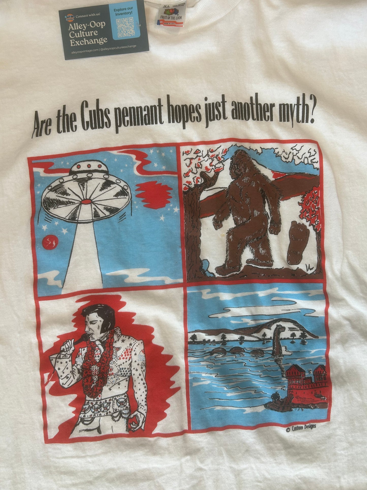 90s Cubs Parody Tshirt, Size XL