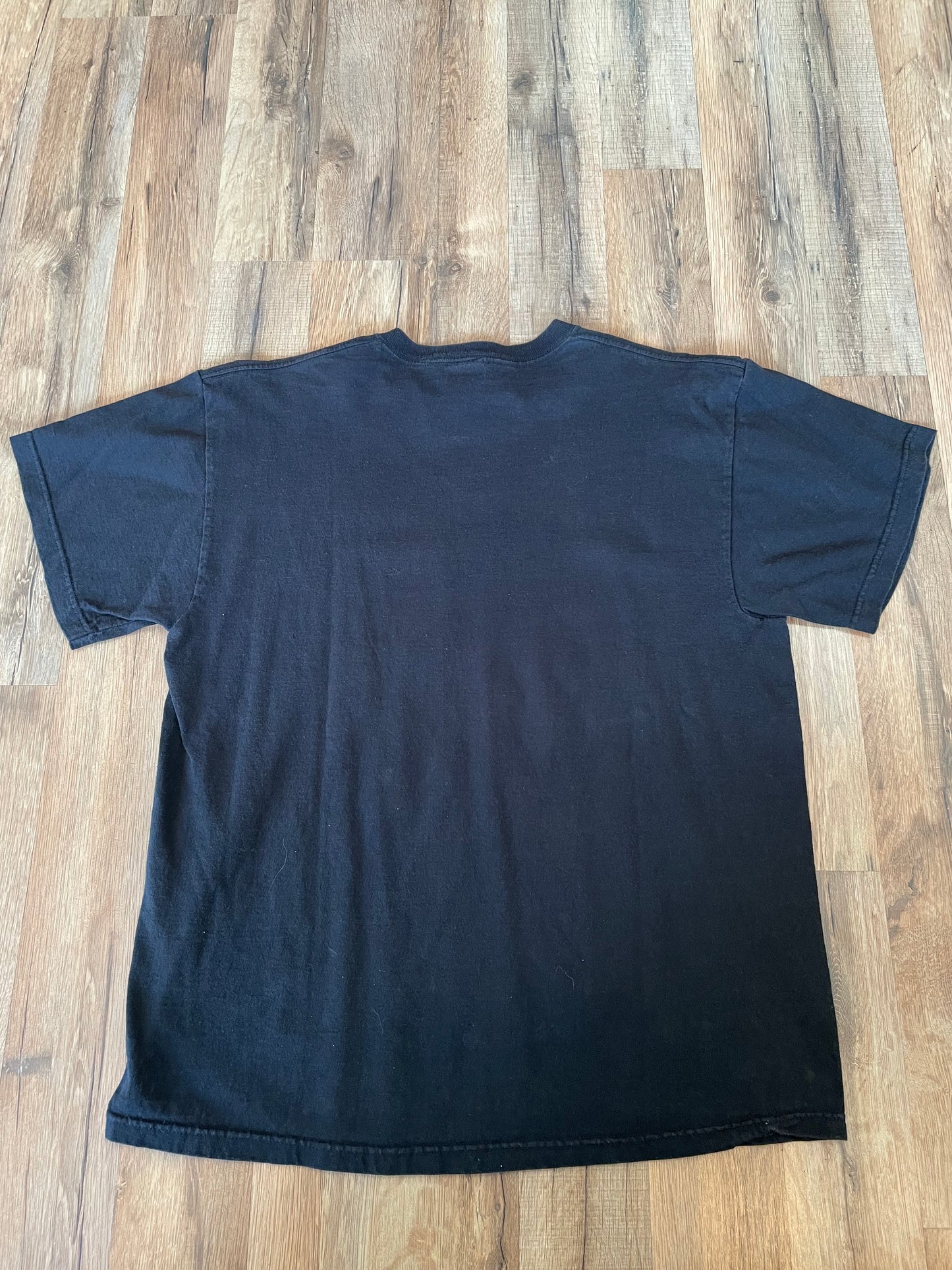 2001 Elvis Presley Black T-Shirt Size Large