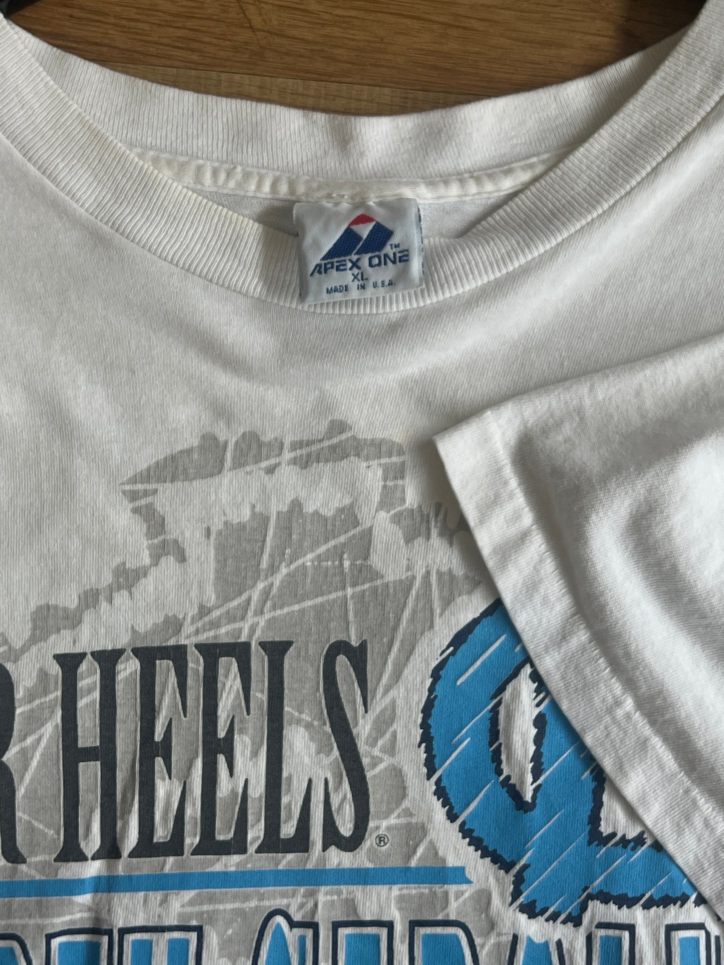 1993 UNC Tar Heels Tshirt, Size XL