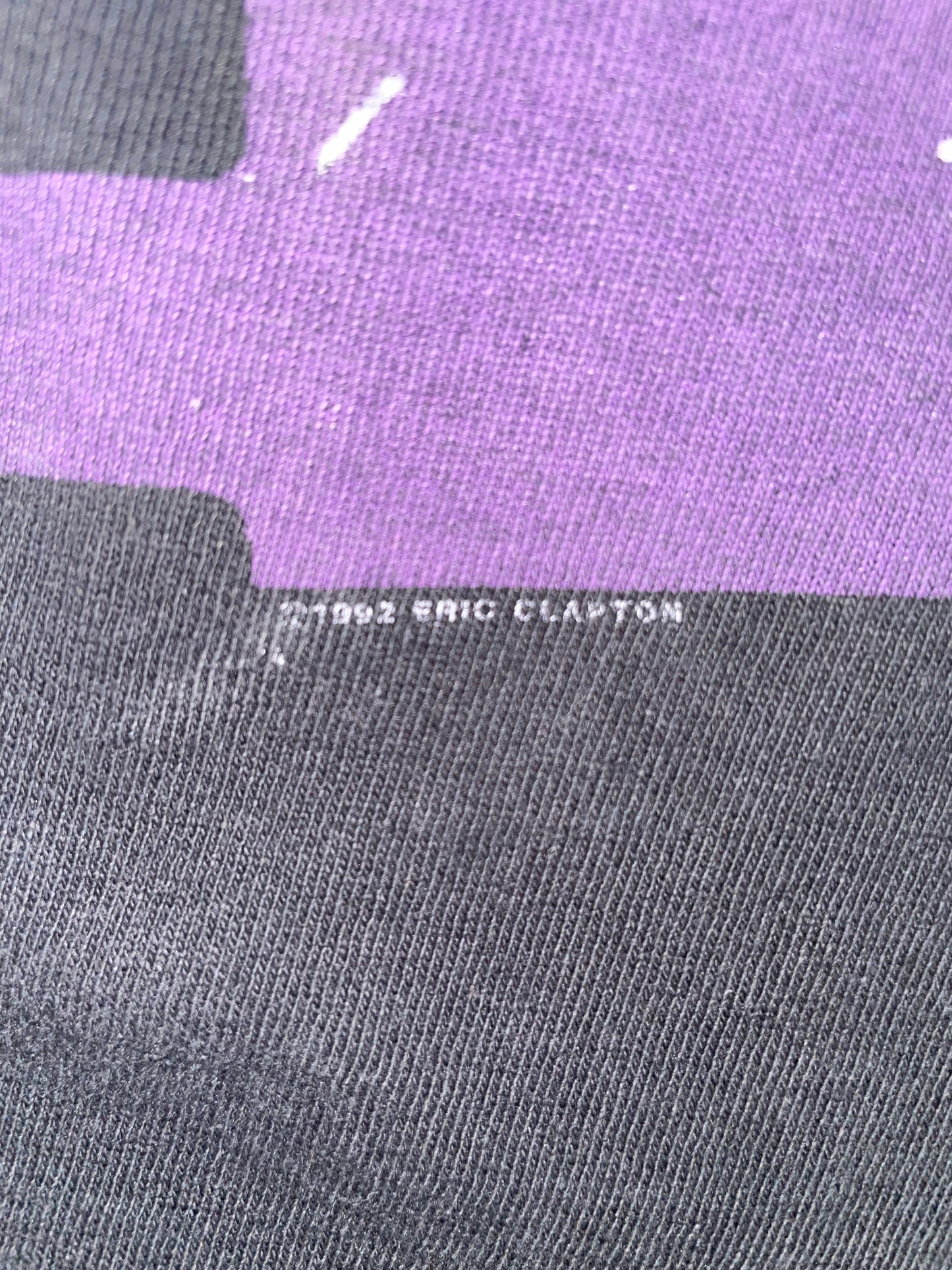 1992 Eric Clapton Single Stitch Edel Company Size Large