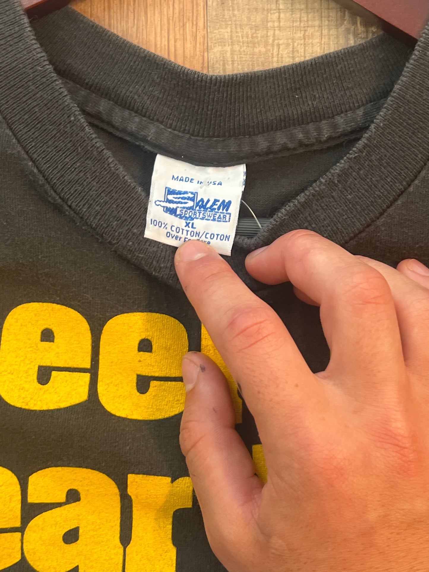 1990 Pittsburgh Steelers Tshirt, Size XL