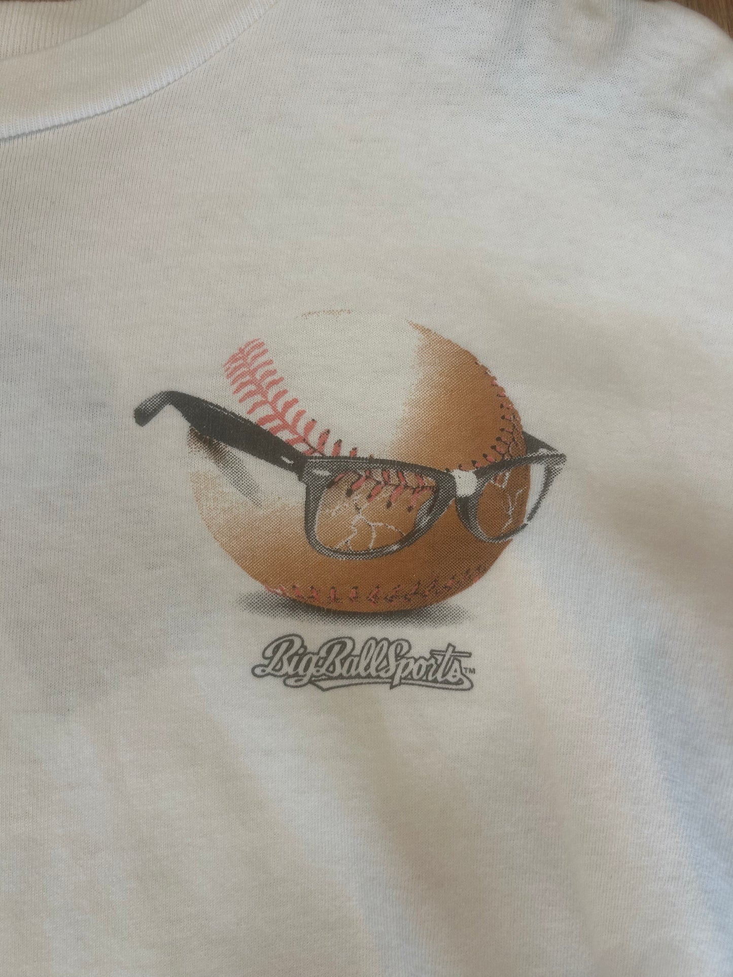1994 MLB Big Ball Sports Humor Tshirt, Size L
