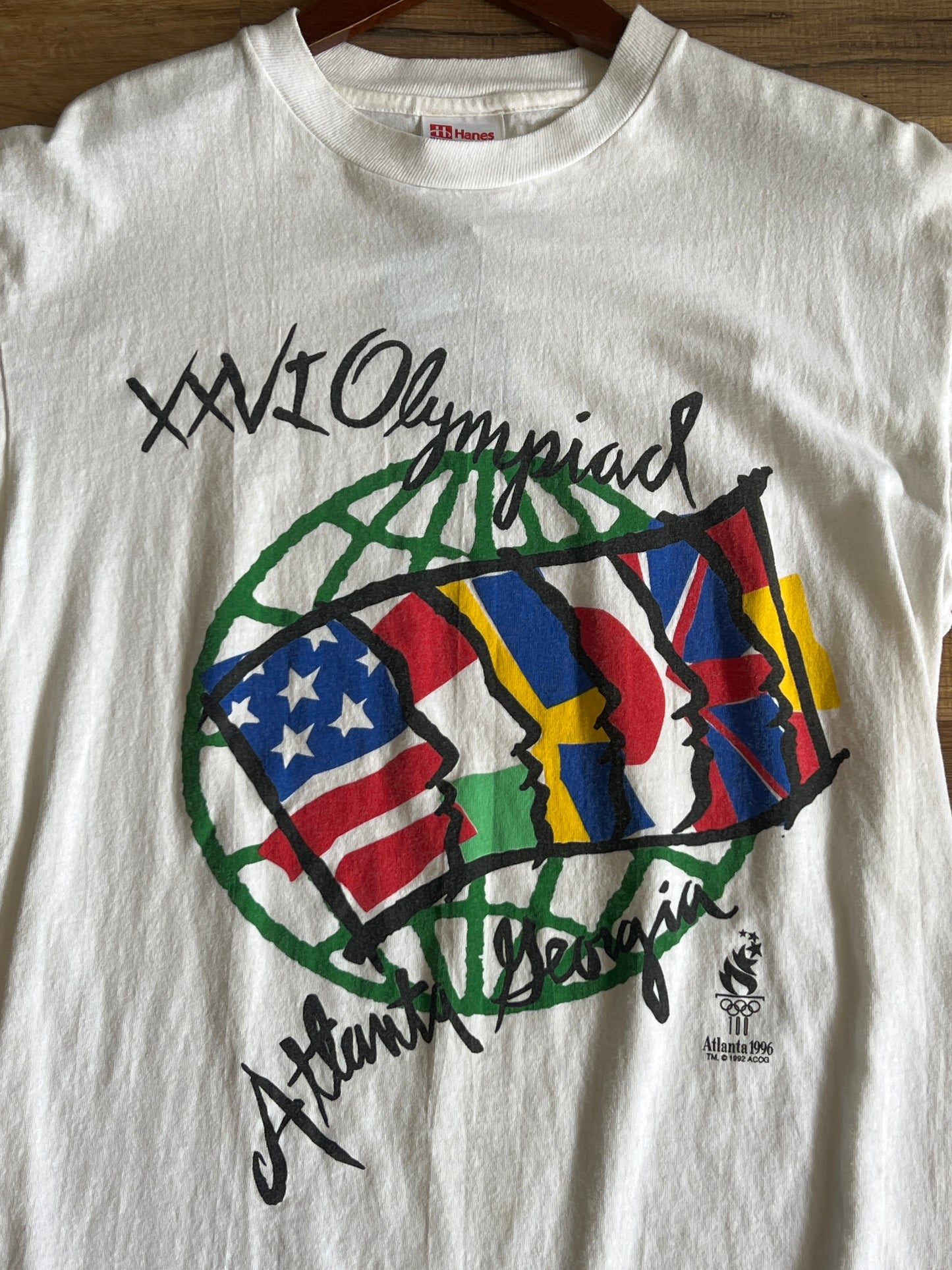 1996 Atlanta Olympics XXVI Tshirt, Size M