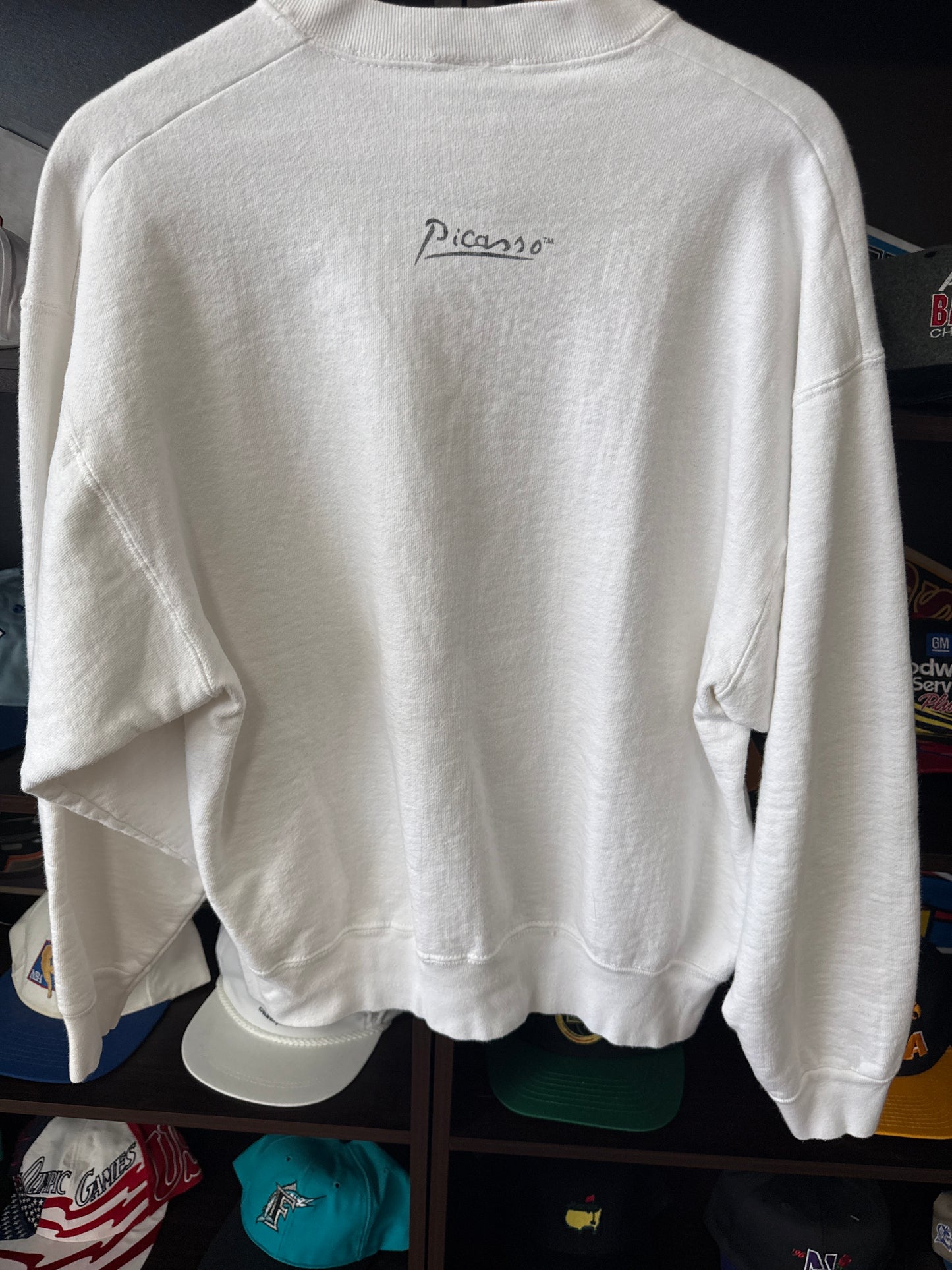 1995 Pablo Picasso “Bullfight” Art Crewneck, Size L