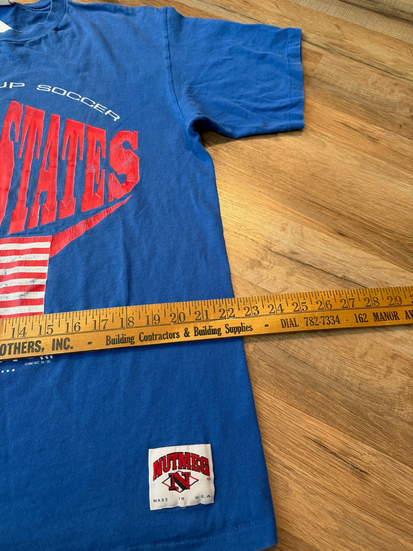 United States 1994 FIFA World Cup Soccer Tshirt, Size XL (062)