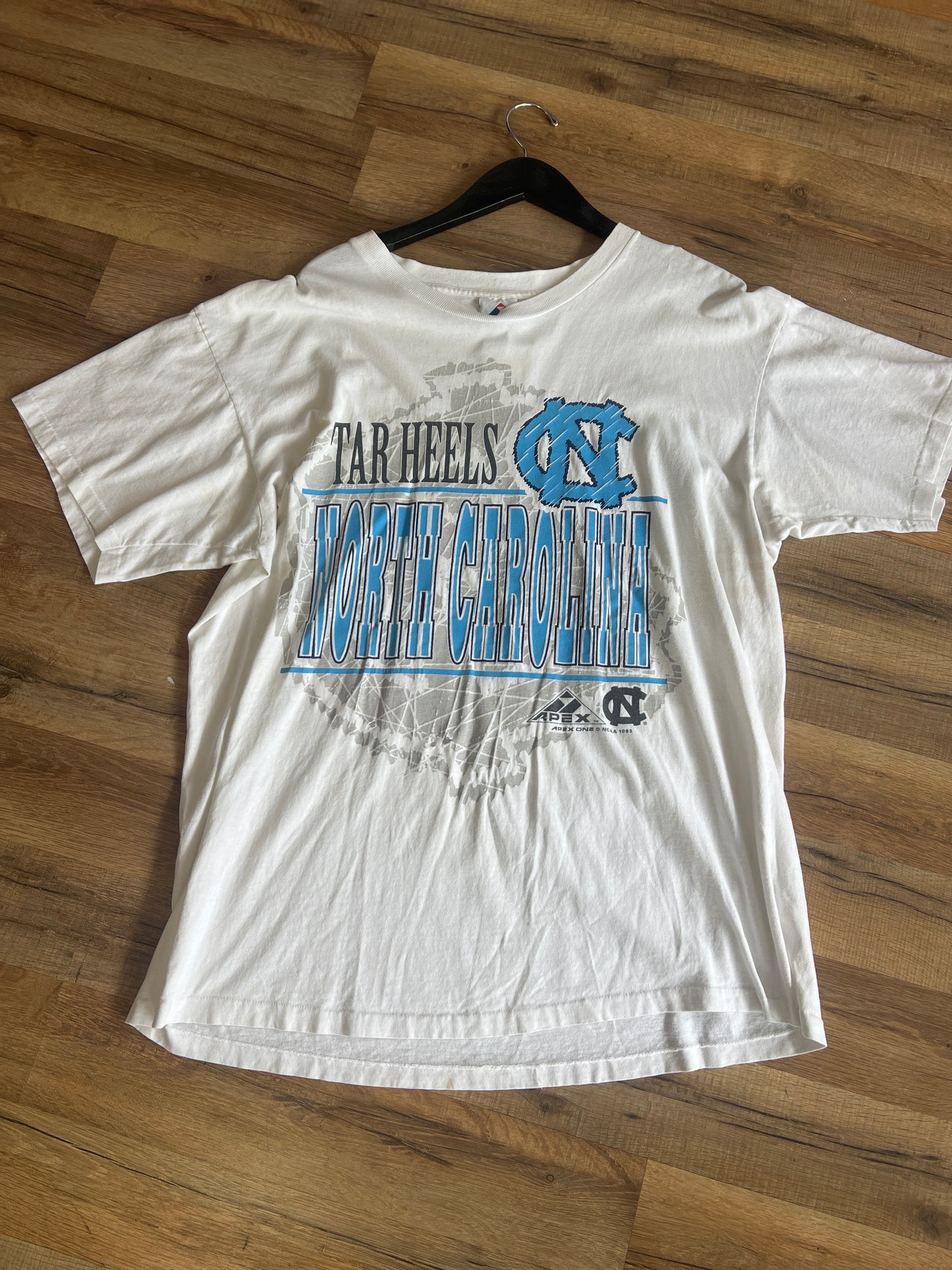 1993 UNC Tar Heels Tshirt, Size XL