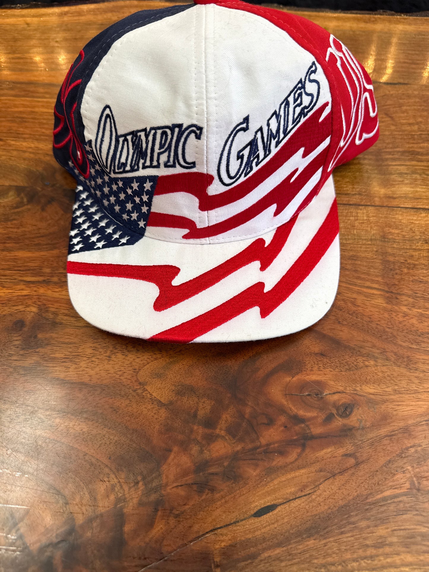 1996 Olympic Games USA Flag SnapBack Hat