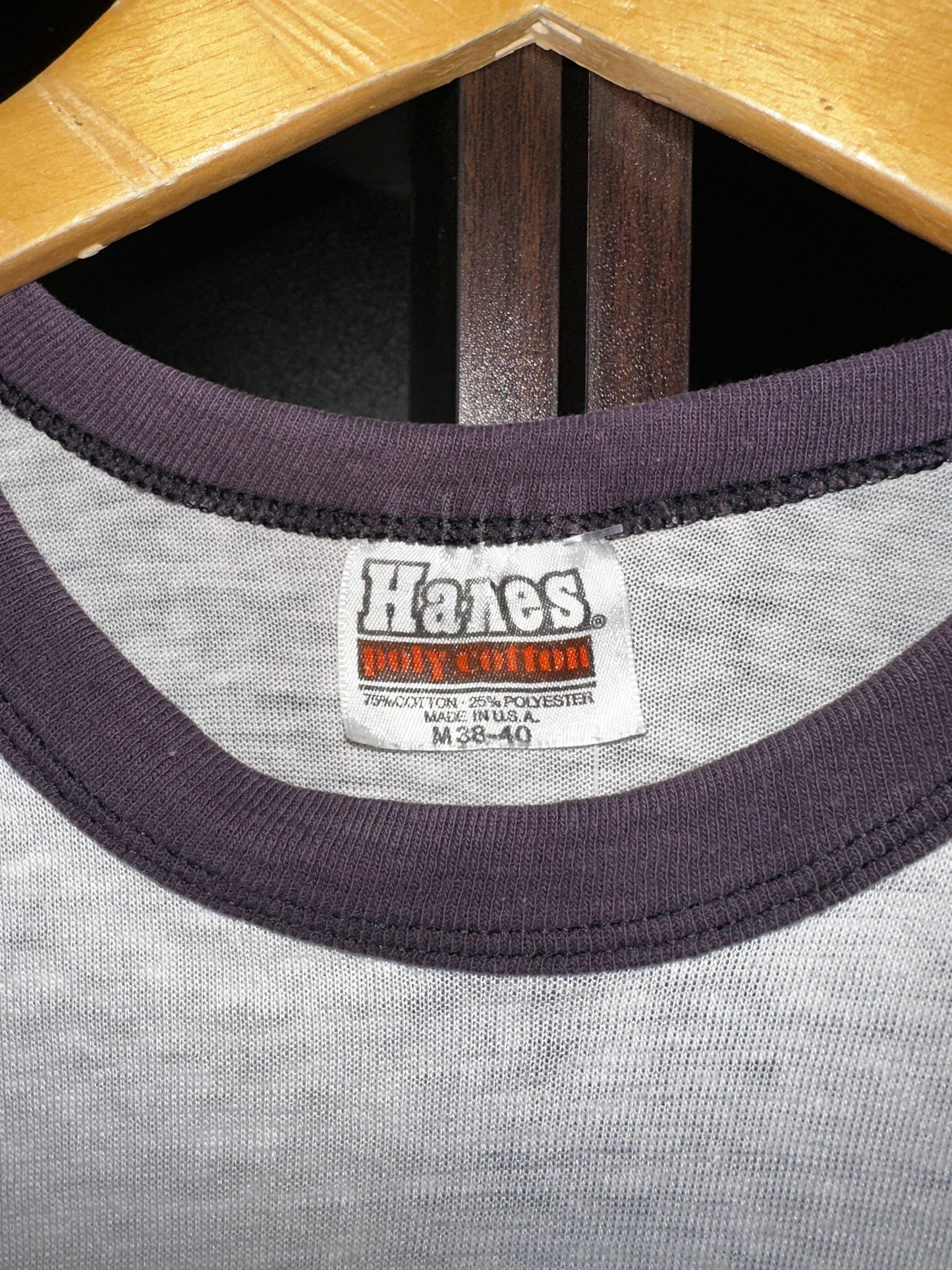 Vintage 1981 Peter Frampton Breaking All The Rules Tour Hanes Poly Cotton Medium