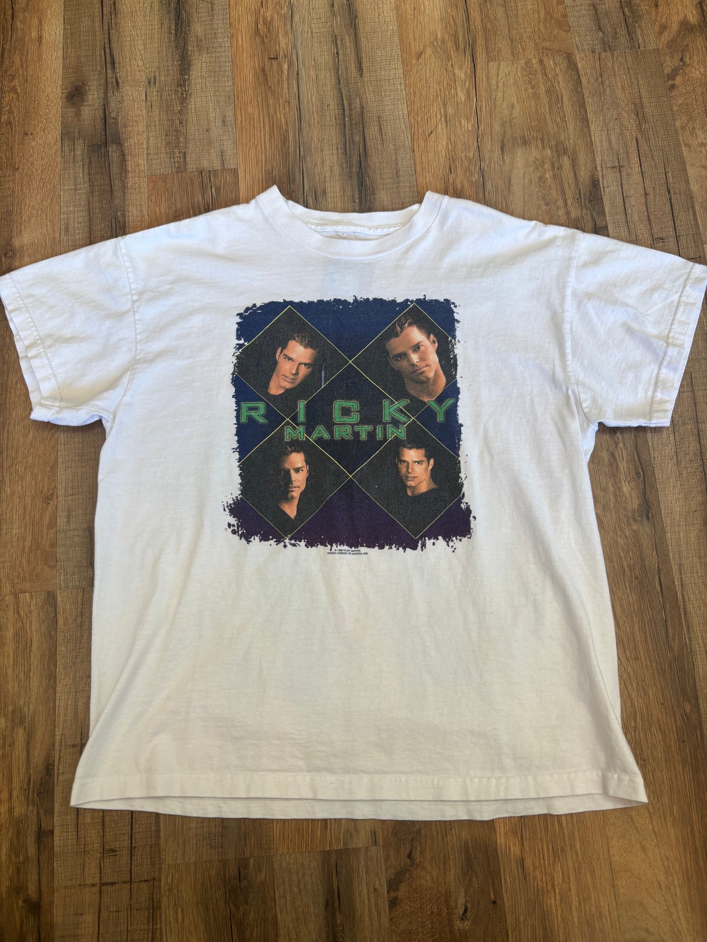1999 Ricky Martin Vintage Band TShirt, Size Small