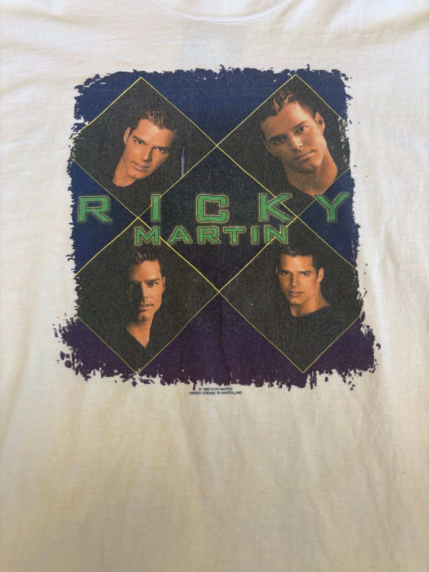 1999 Ricky Martin Vintage Band TShirt, Size Small