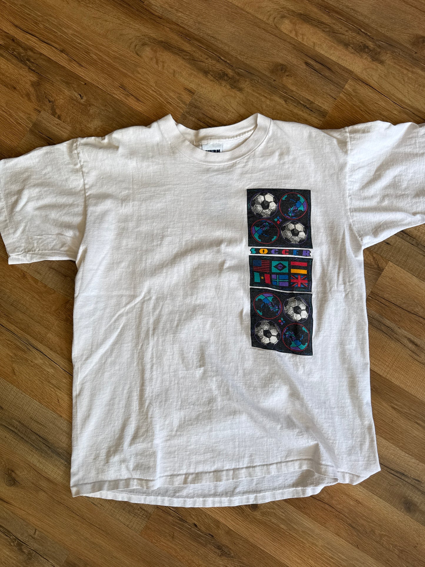 CYRK 1993 FIFA World Soccer History Shirt, Size Large