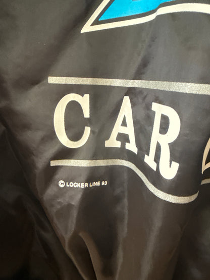 90s Panthers Puffer Bomber Jacket, Size XL