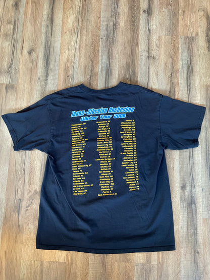 2008 Trans-Siberian Orchestra Winter Tour Black T-Shirt Size XL