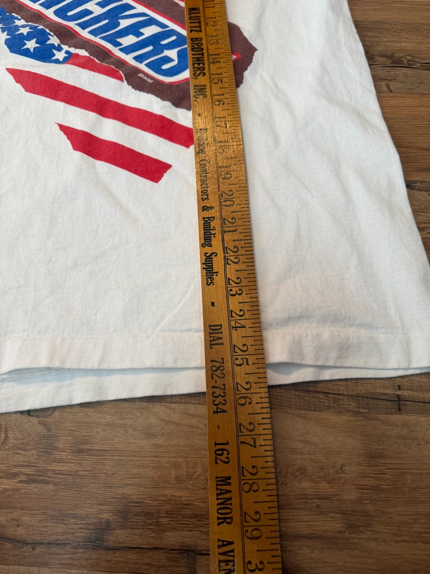 Adidas Snickers Promo 1994 FIFA World Cup Soccer Tshirt, Size Adult Small