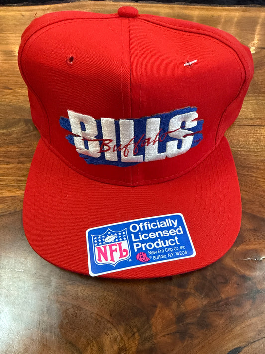NWOT VTG 90s Buffalo Bills SnapBack Hat