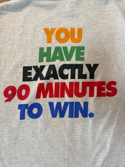 VTG 1994 FIFA World Cup 90 Minutes To Win Soccer Tshirt, Size M