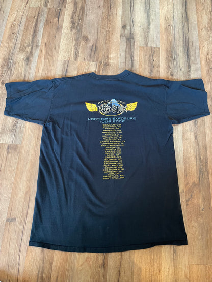 2002 StuxRFO Northern Exposure Tour Black T-Shirt Size XL
