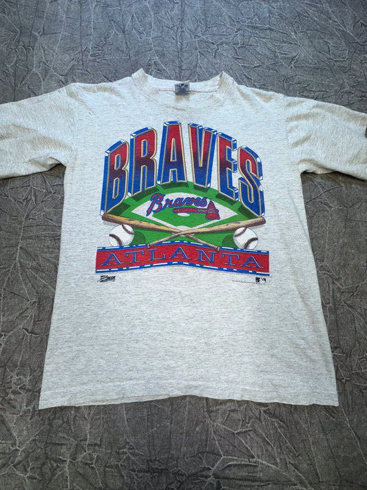 Vintage Atlanta Braves Salem Sportswear MLB Baseball Mens Medium