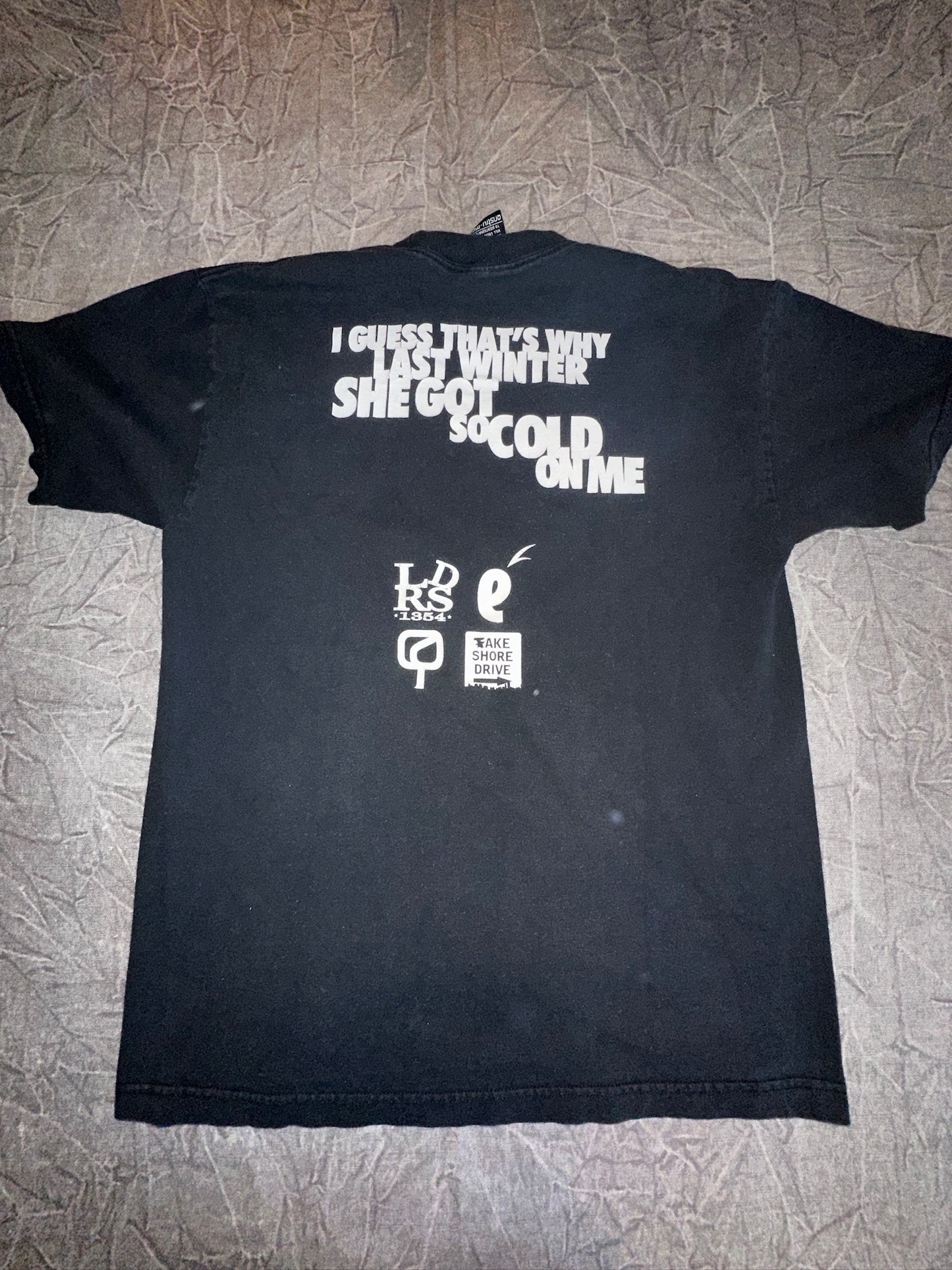 Y2K Chicago Hates You Shirt "i Guess Thats Why Last Winter She Got SO Cold On Me" Kanye Shirt Sponsored Promo