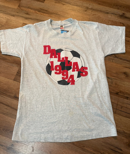VTG Dallas 1994 World Cup Art Tshirt, Size Medium