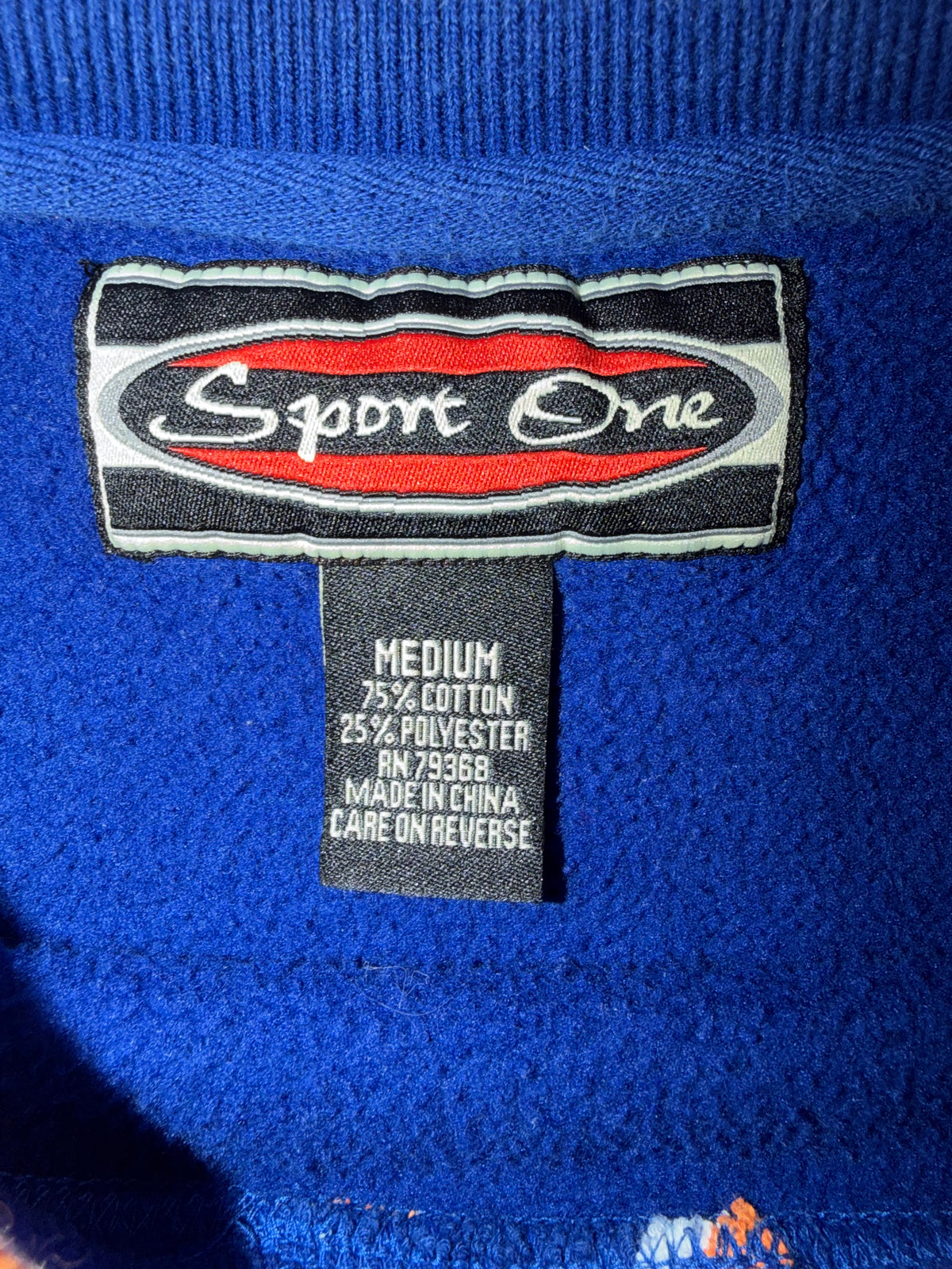 University of Florida Gators Crewneck Sweater Sports One Medium Blue Orange Medium