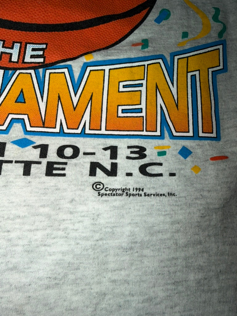 1994 ACC Tournament 40th Year Anniversary Charlotte XL Grey