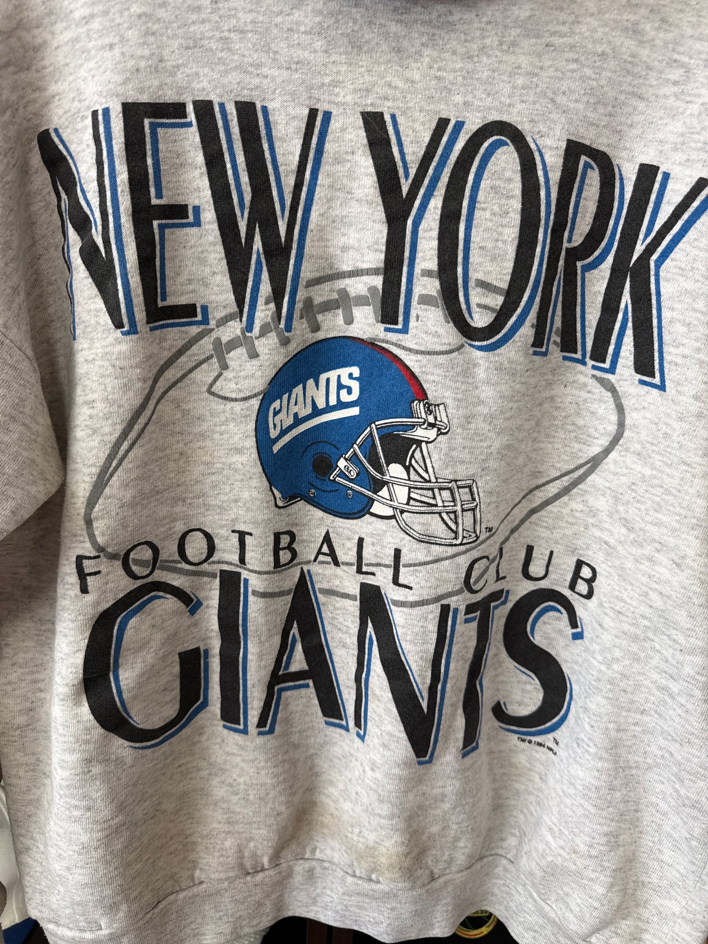 1994 New York Giants Official Fan Sweatshirt, Size M