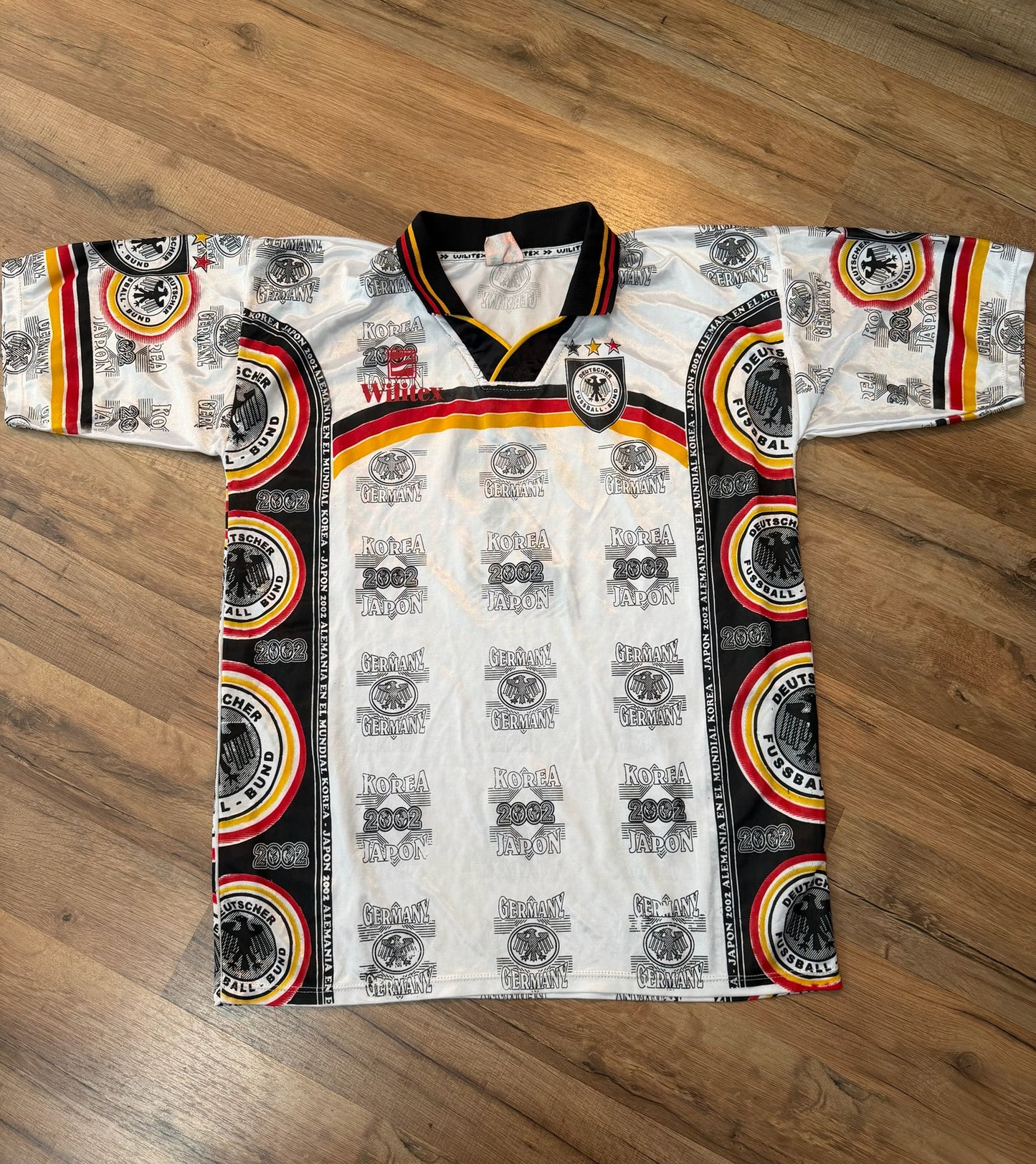 VTG 2002 Korea FIFA World Cup Wilitex Germany Jersey, Size L