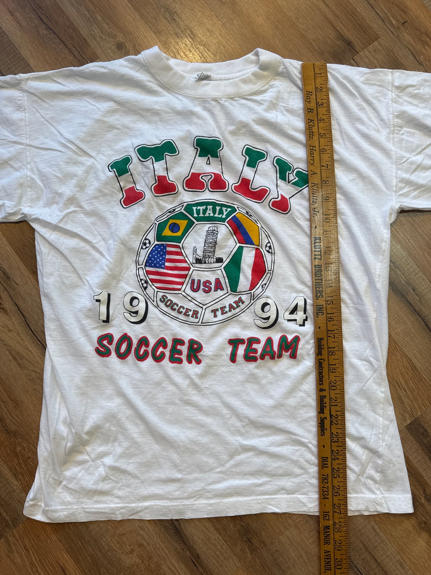 1994 FIFA World Cup Italy Tshirt, Size L