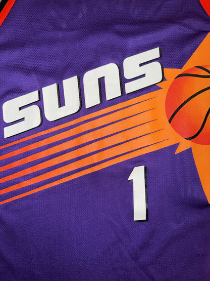 Champion Penny Hardaway Phoenix Suns #1 Jersey Medium Purple