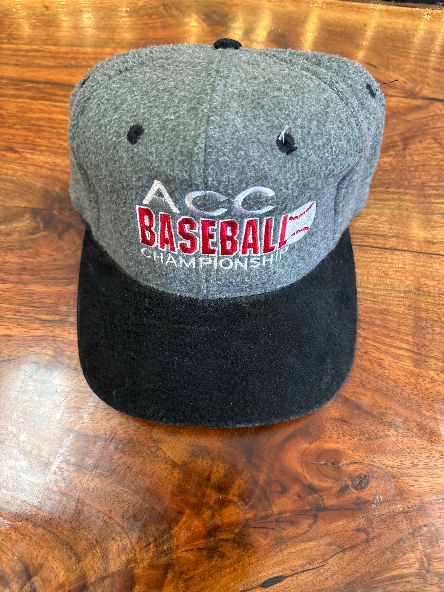 90s VTG ACC Baseball Championship Strapback Hat