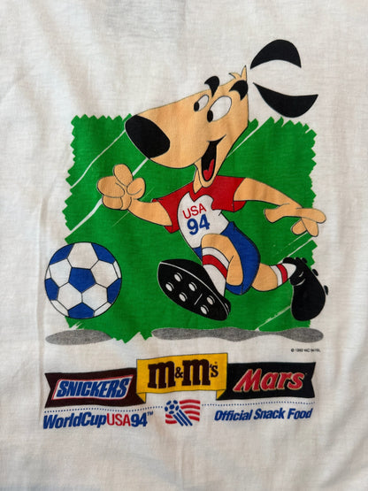 Snickers Promo 1994 FIFA World Cup Soccer Tshirt, Size L