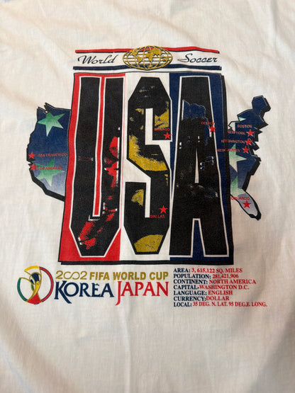 2002 FIFA World Cup USA Tshirt, Size 2XL