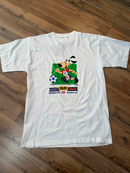 Snickers Promo 1994 FIFA World Cup Soccer Tshirt, Size L