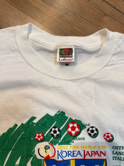 2002 FIFA World Cup Italy (Italia) Tshirt, Size XL